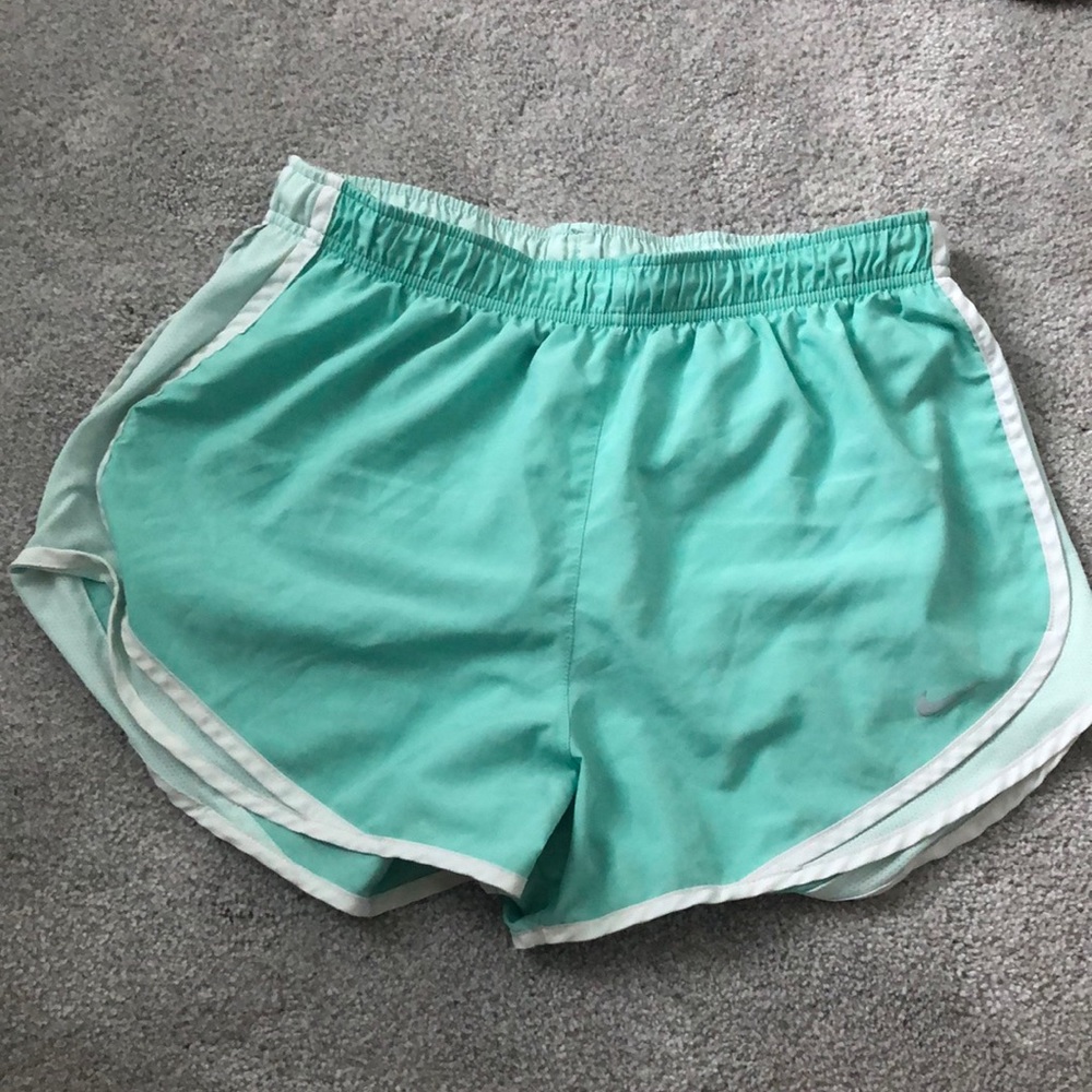 teal nike tiempo shorts